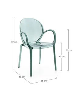 Best Bizzotto SEDIA C-BR CAMILLA MINT