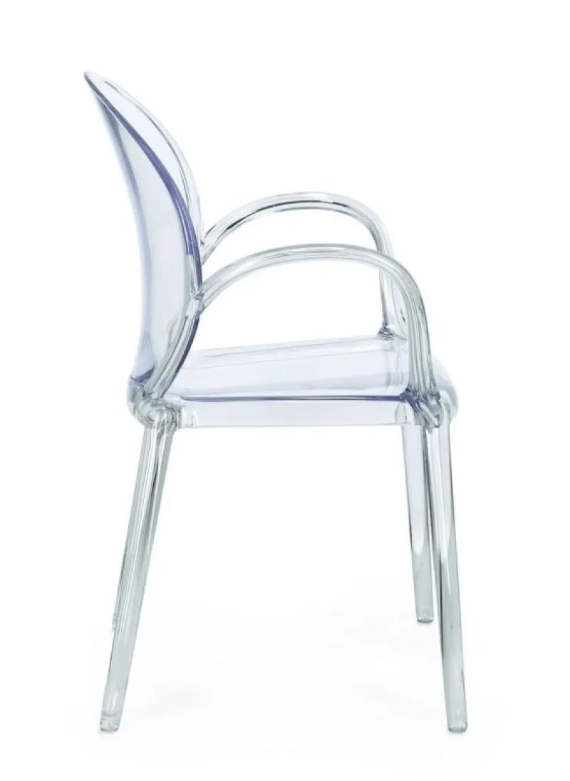 Outlet Bizzotto SEDIA C-BR CAMILLA TRASP