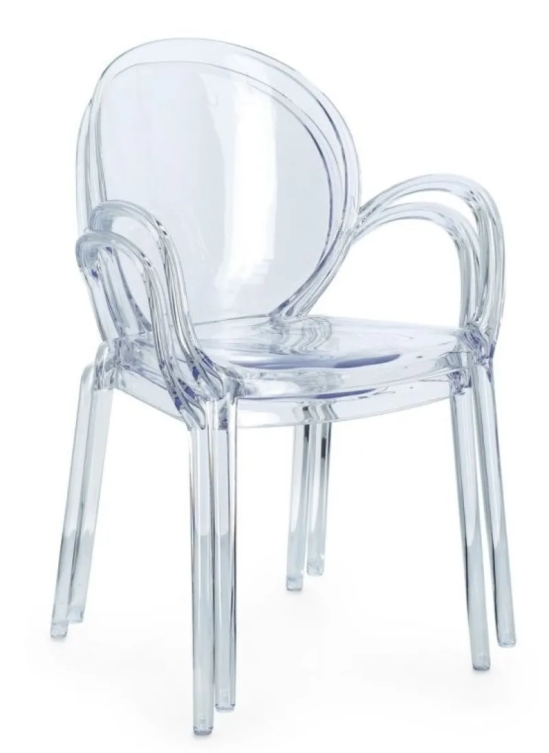 Outlet Bizzotto SEDIA C-BR CAMILLA TRASP