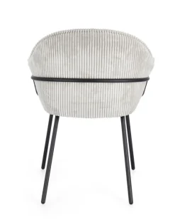 Sale Bizzotto SEDIA C-BR CASSIDY NERO/GRIGIO CHIARO