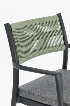 Sale Bizzotto SEDIA C-BR C-C ALVIN ANTRACITE/VERDE