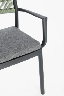 Sale Bizzotto SEDIA C-BR C-C ALVIN ANTRACITE/VERDE