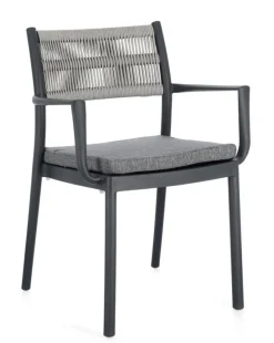 Hot Bizzotto SEDIA C-BR C-C ALVIN ANTRACITE/GRIGIO CH