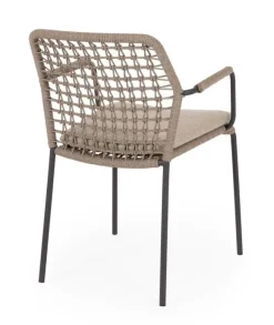 Discount Bizzotto SEDIA C-BR C-C CANAR ANTRACITE