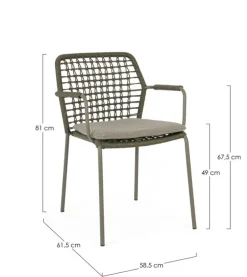 Best Bizzotto SEDIA C-BR C-C CANAR VERDE