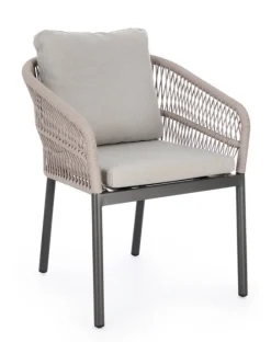 Hot Bizzotto SEDIA C-BR C-C GALDANA ANTRACITE/KHAKI