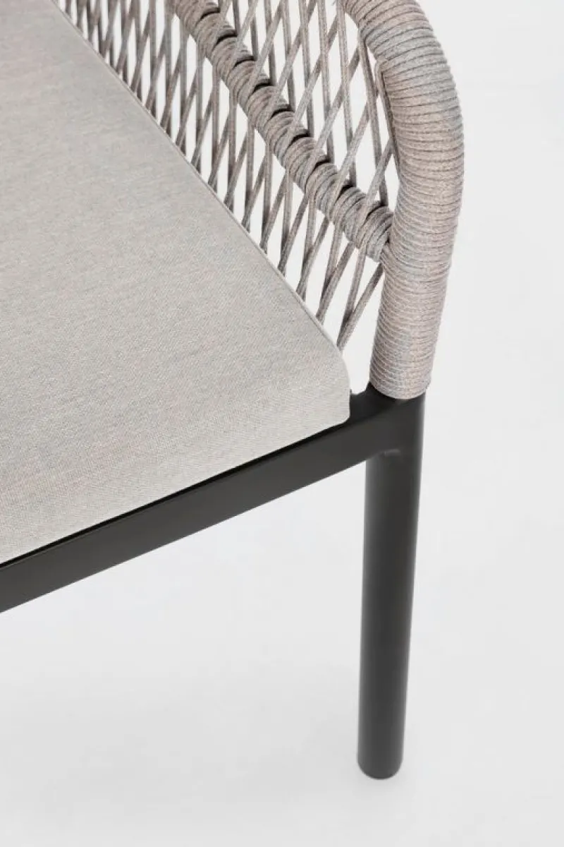 Hot Bizzotto SEDIA C-BR C-C GALDANA ANTRACITE/KHAKI