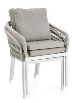 Bizzotto SEDIA C-BR C-C GALDANA BIANCO