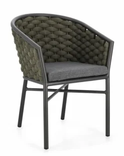 Hot Bizzotto SEDIA C-BR C-C MARGALIDA ANTRACITE/VERDE