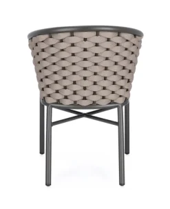 Discount Bizzotto SEDIA C-BR C-C MARGALIDA ANTRACITE/KHAKI