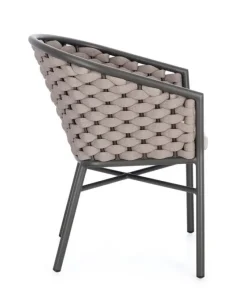 Discount Bizzotto SEDIA C-BR C-C MARGALIDA ANTRACITE/KHAKI