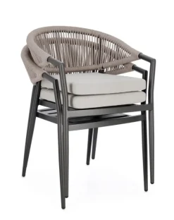 Discount Bizzotto SEDIA C-BR C-C MILLOR ANTRACITE/KHAKI