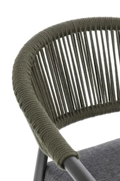 Outlet Bizzotto SEDIA C-BR C-C MILLOR ANTRACITE/VERDE