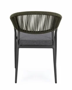 Bizzotto SEDIA C-BR C-C MILLOR ANTRACITE/VERDE