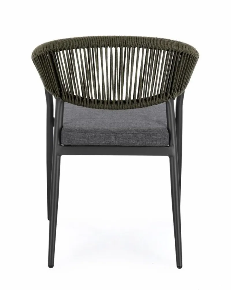 Bizzotto SEDIA C-BR C-C MILLOR ANTRACITE/VERDE