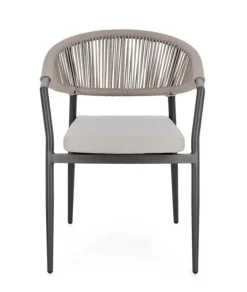 Hot Bizzotto SEDIA C-BR C-C MILLOR ANTRACITE/KHAKI