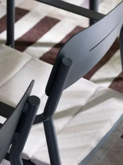 Clearance Bizzotto SEDIA C-BR C-C NEBULA ANTRACITE YK13