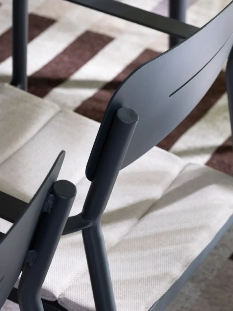 Clearance Bizzotto SEDIA C-BR C-C NEBULA ANTRACITE YK13