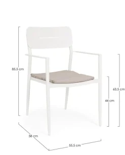 Outlet Bizzotto SEDIA C-BR C-C NEBULA VAPOR YK15