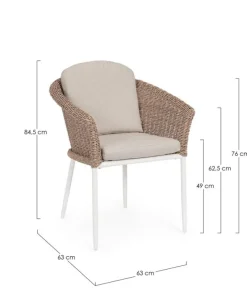 Online Bizzotto SEDIA C-BR C-C OCEANA VAPOR YK15