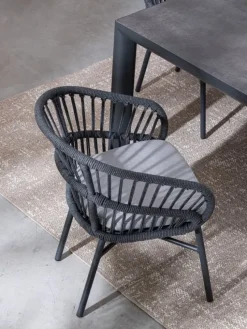 Online Bizzotto SEDIA C-BR C-C ODIVELAS ANTRACITE