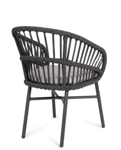 Online Bizzotto SEDIA C-BR C-C ODIVELAS ANTRACITE