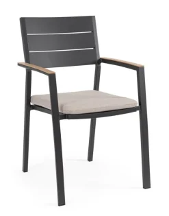 New Bizzotto SEDIA C-BR C-C ZELMAR ANTRACITE YK13