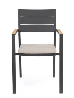 New Bizzotto SEDIA C-BR C-C ZELMAR ANTRACITE YK13