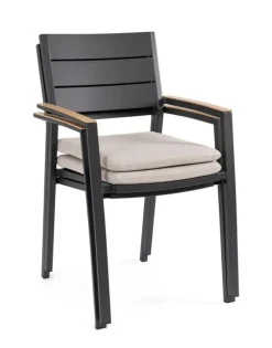 New Bizzotto SEDIA C-BR C-C ZELMAR ANTRACITE YK13