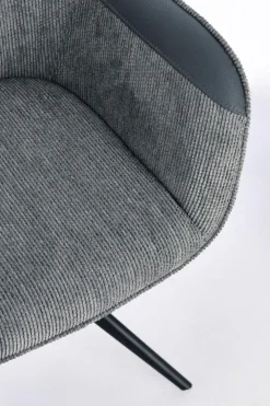 Online Bizzotto SEDIA C-BR GIREVOLE ISOTTA GRIGIO