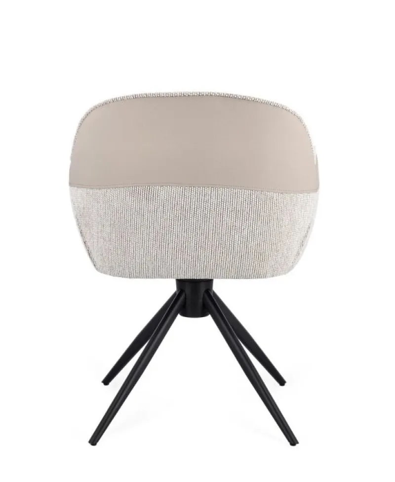 Sale Bizzotto SEDIA C-BR GIREVOLE ISOTTA BEIGE