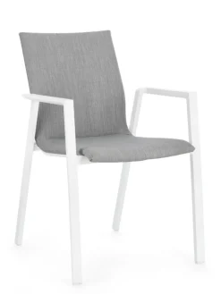 New Bizzotto SEDIA C-BR ODEON BIA-GRIGIO JX11