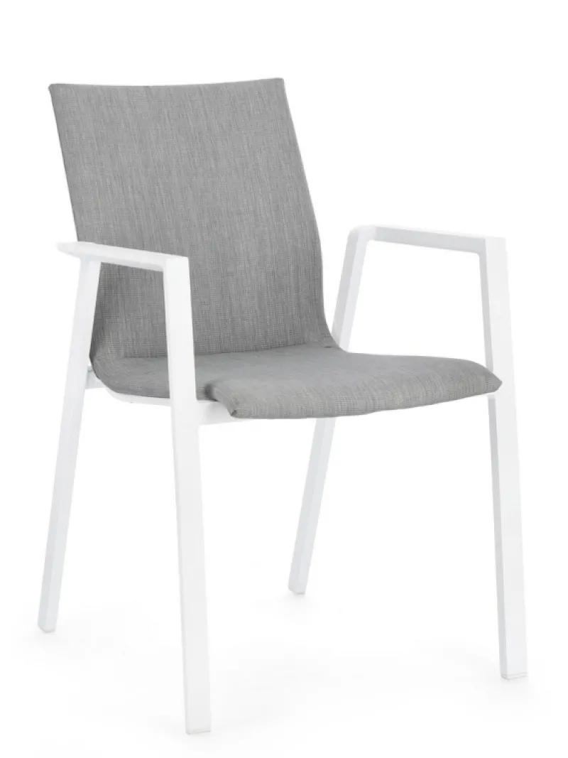 New Bizzotto SEDIA C-BR ODEON BIA-GRIGIO JX11