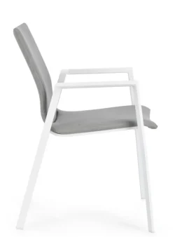 New Bizzotto SEDIA C-BR ODEON BIA-GRIGIO JX11