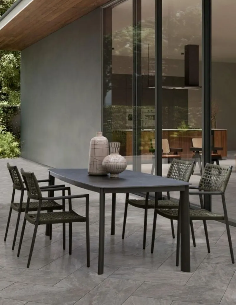 Clearance Bizzotto SEDIA C-BR RAJADA ANTRACITE/VERDE