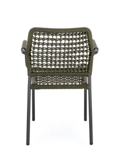 Clearance Bizzotto SEDIA C-BR RAJADA ANTRACITE/VERDE