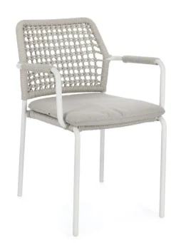 Bizzotto SEDIA C-BR RAJADA BIANCO