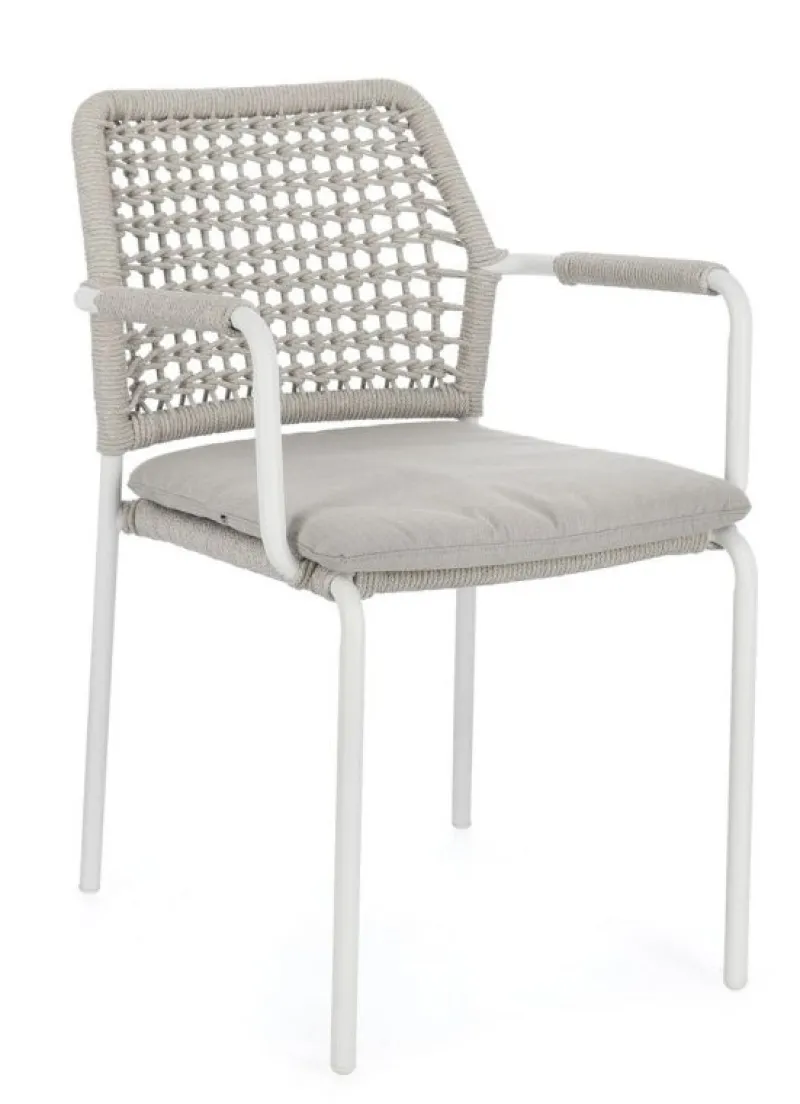 Bizzotto SEDIA C-BR RAJADA BIANCO