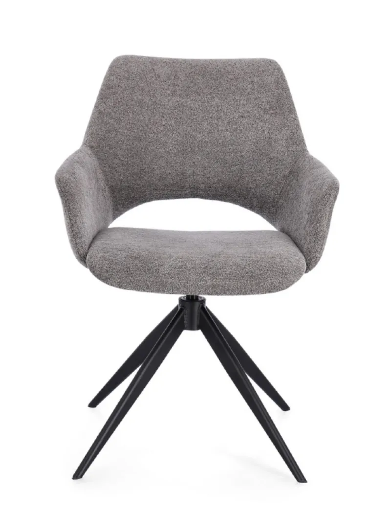 Best Bizzotto SEDIA C-BR VIVIAN GREY