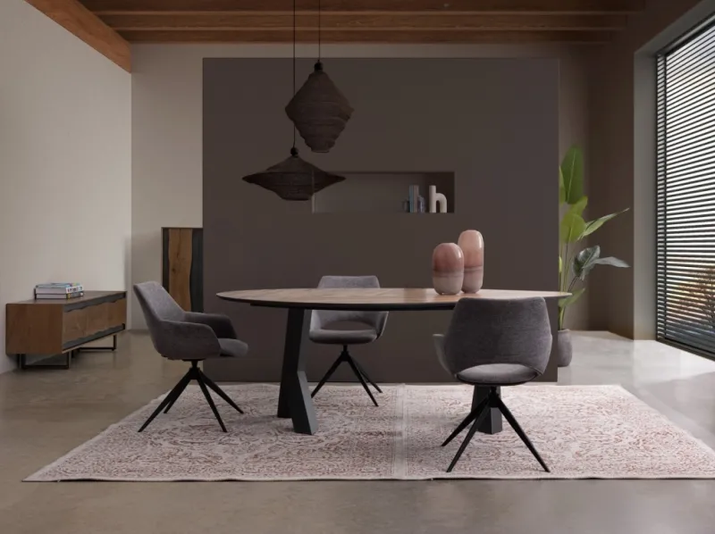 Best Bizzotto SEDIA C-BR VIVIAN GREY