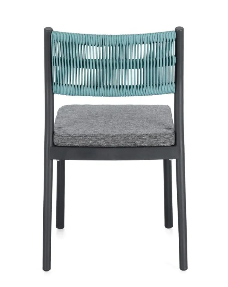 Best Bizzotto SEDIA C-C ALVIN ANTRACITE/AVIO