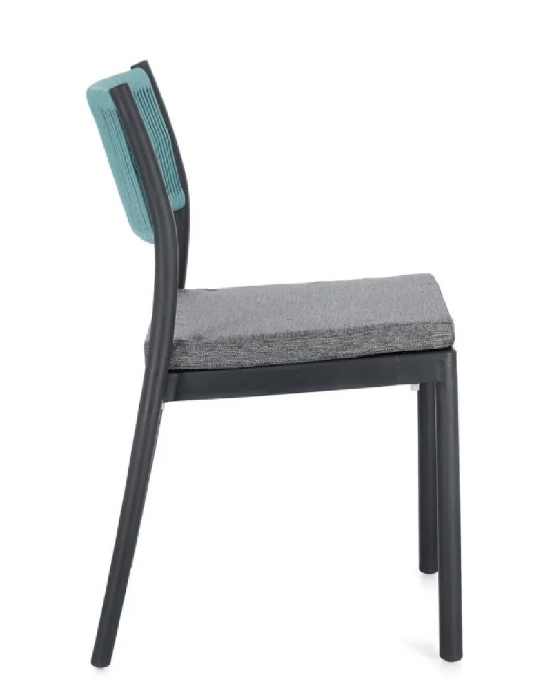 Best Bizzotto SEDIA C-C ALVIN ANTRACITE/AVIO