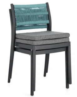 Best Bizzotto SEDIA C-C ALVIN ANTRACITE/AVIO