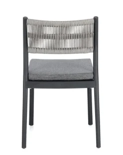 Clearance Bizzotto SEDIA C-C ALVIN ANTRACITE/GRIGIO CHIARO