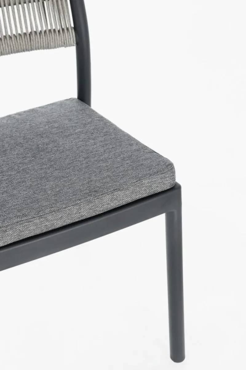 Clearance Bizzotto SEDIA C-C ALVIN ANTRACITE/GRIGIO CHIARO