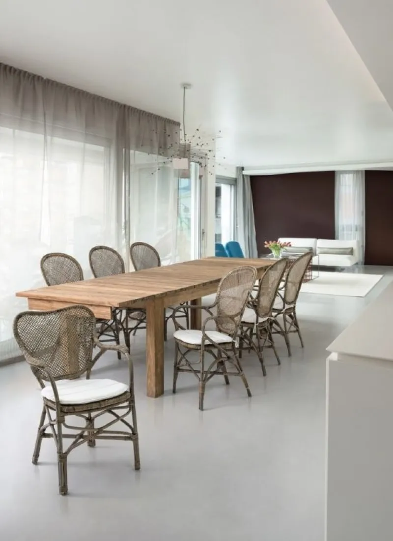 Clearance Bizzotto SEDIA CON BRACCIOLI IN FIBRE NATURALI - EDELINA