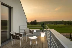 Sale Bizzotto SEDIA CON CUSCINO BIANCO YK11 - MARIBELA