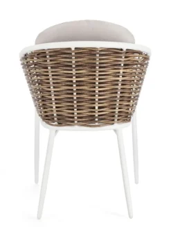 Sale Bizzotto SEDIA CON CUSCINO BIANCO YK11 - MARIBELA