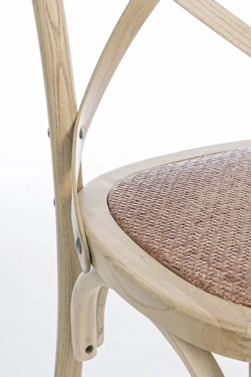 Sale Bizzotto SEDIA CROSS MARRONE NATURALE