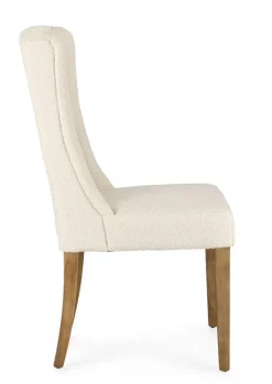 Hot Bizzotto SEDIA EFFETTO BOUCLE' NATURALE - COLUMBIA